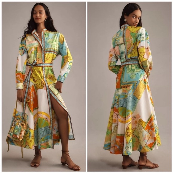 Alemais Dresses & Skirts - Alemais Atlas Midi Shirtdress